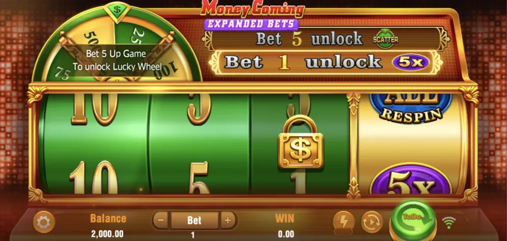 Money Coming Expanded Bets